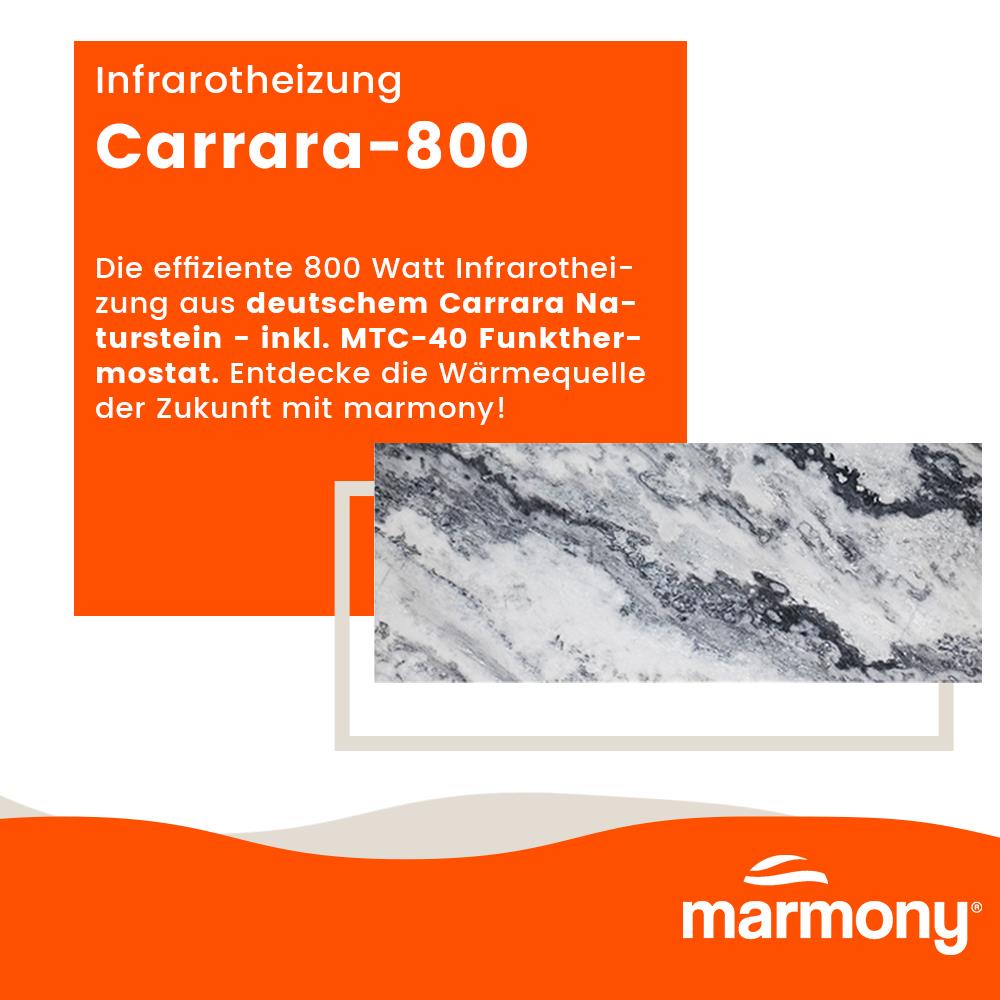 Carrara B-800 Infrarotheizung (B-Ware)